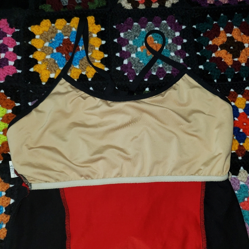 Vintage Purple and Red Bikini Tops - Picture 7 of 16